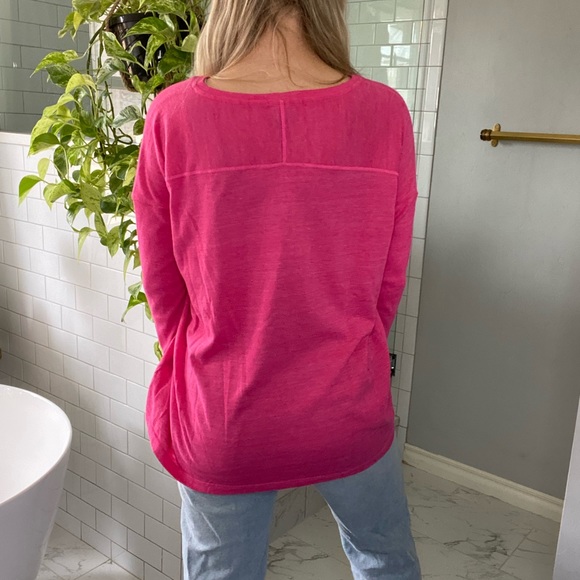 C&C California Pink Sweater - Picture 4 of 5